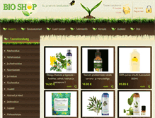 Tablet Screenshot of bioshop.ee